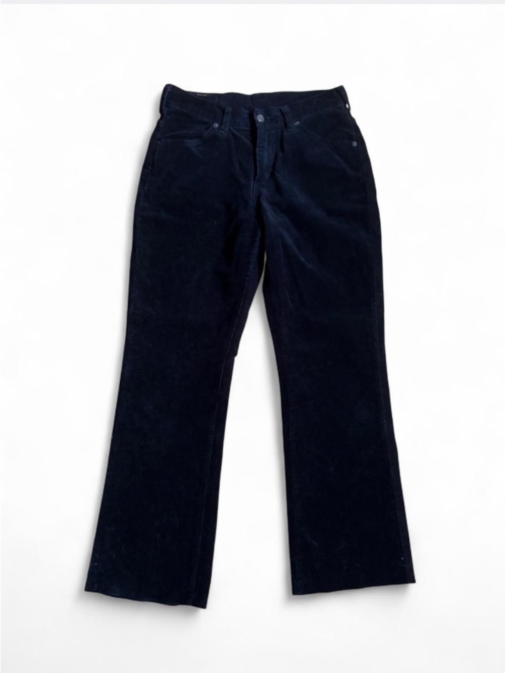 Vintage orange tab black corduroy Levi’s pants jeans 27W 28L